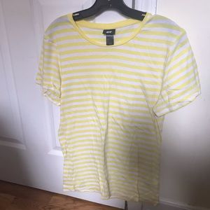 Yellow striped shirt
